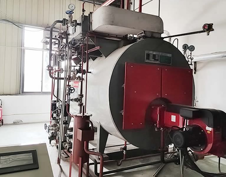 四川甘師傅食品1臺六噸WNS蒸汽鍋爐