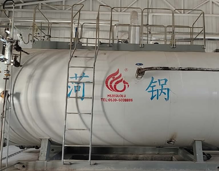 河北利仕化學(xué)科技6噸WNS蒸汽鍋爐