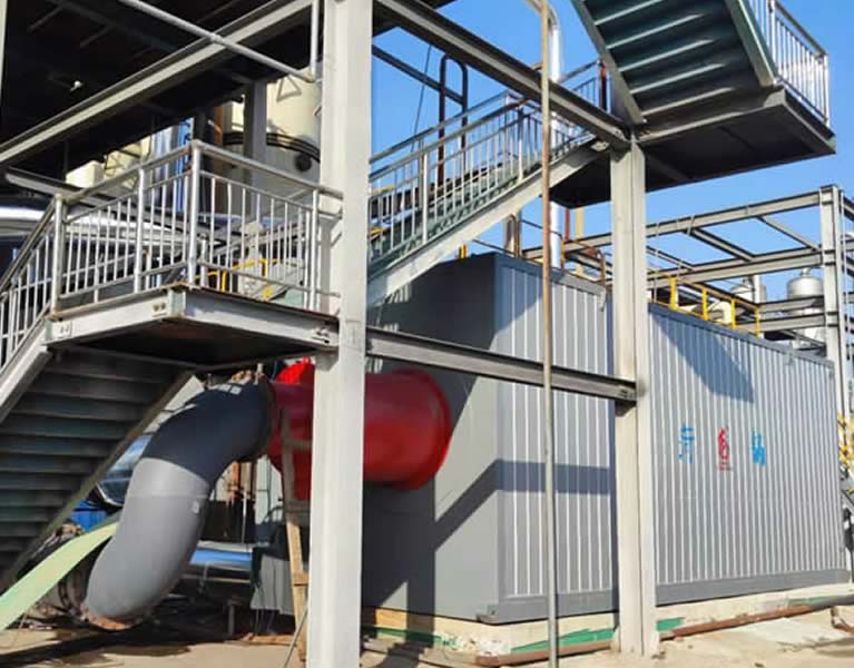 曹縣新智源SZS15-1.6-Q甲醛尾氣鍋爐