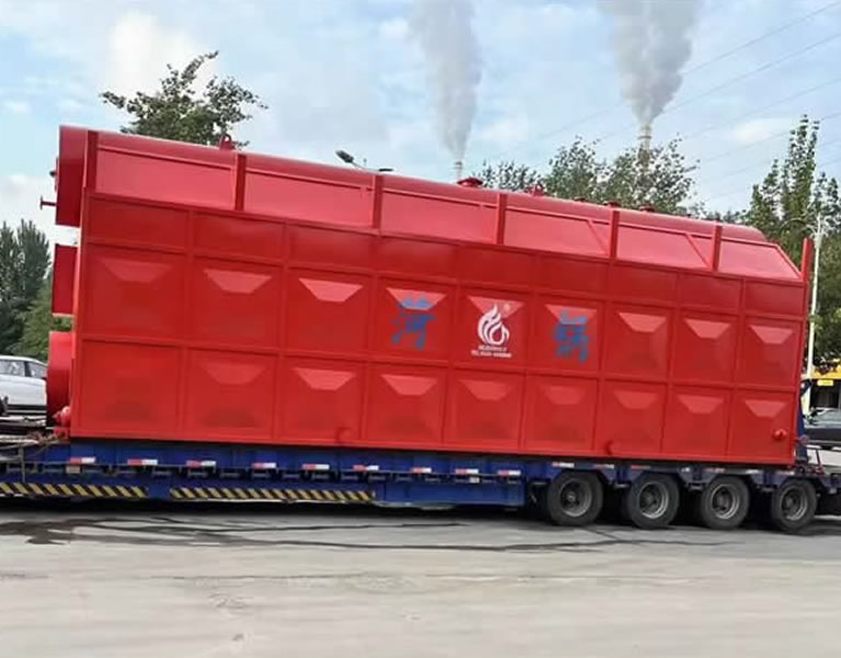 云南昆明一臺SZL 15噸生物質(zhì)鍋爐