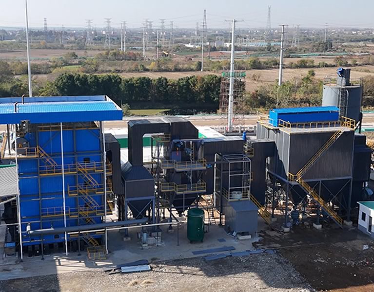 湖北武漢生活用紙項目50噸DHL角管生物質(zhì)鍋爐